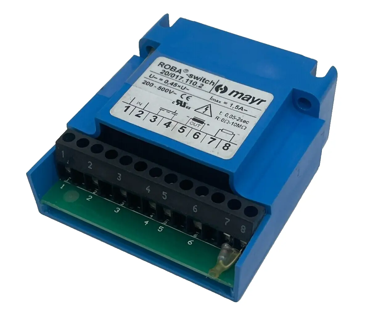 NEW MAYR 8180155 ROBA SWITCH RECTIFER 20/017.110.2