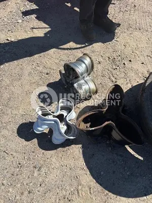 USED GENSCO WC-500 WHEEL & RIM CRUSHER