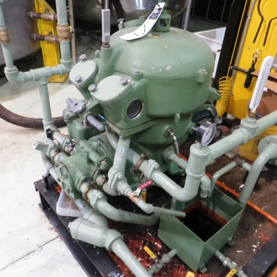 Westfalia OTA 14-00-066 biodiesel purifier skid, SS.