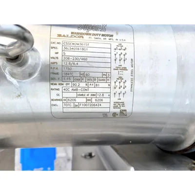 Used Flexicon Combo Bag Dump Weigh Batching and 5" Discharge Conveyor