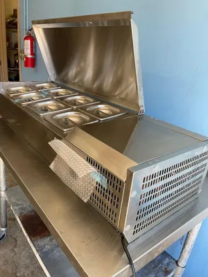 75-0417 Arctic Air ACP48 48" Self Contained Countertop Prep Cooler