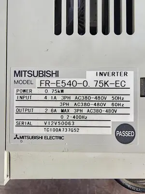 USED MITSUBISHI FR-E540-0. 75K-EC
