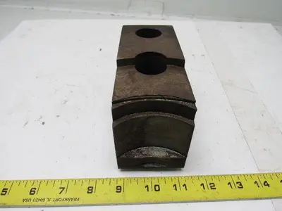 Huron T11248 Lathe Chuck Soft Jaws 6"L x 2-1/2"W X3-1/4"T Lot of 3