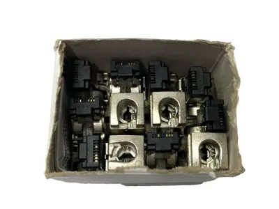 USED SIEMENS SIMATIC NET INDUSTRIAL ETHERNET RJ45 PLUG LOT OF 12