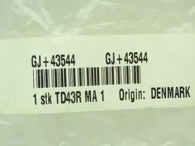 Glunz Jensen GJ+43544 Plastic Roller End 20MM ID 44.4MM OD