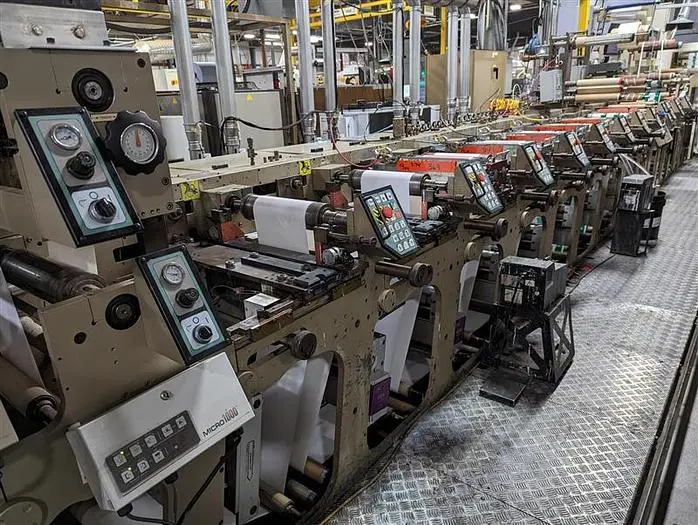 Used AQUAFLEX INSTAFLEX Flexo Printing Presses | J&J Converting Machinery #440474