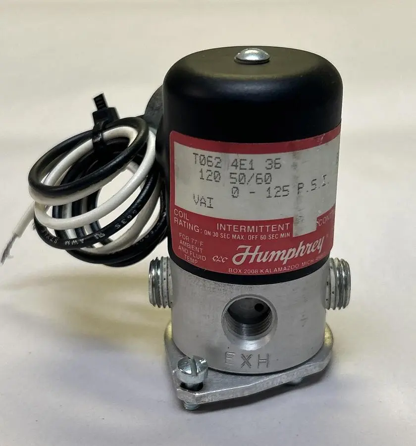 Used HUMPHREY T0624E136 Pump & Valve Parts Ohio US | Surplus Asset Holdings #1240201
