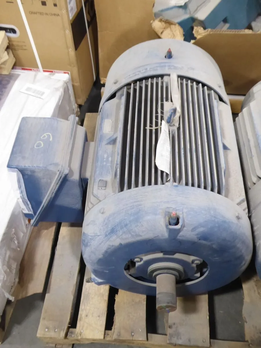 Rebuilt 60 HP 1185 RPM Siemens Premium Efficiency Motor Frame 404T 460V