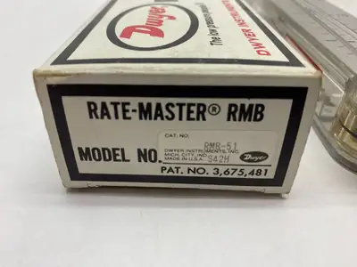 New | in-Stock Dwyer Rate-Master Flowmeter 2-20 SCFH Air Range Flowmeters Michigan US | Maverick Industrial Sales #1489323