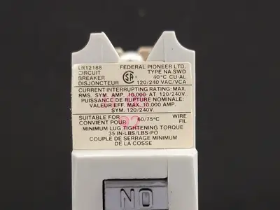 USED FEDERAL PIONEER NA115SWD