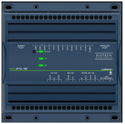Distech CDIL-PTU107XXX-00 ECL-PTU-107 LonMark Programmable Room Controller [New]