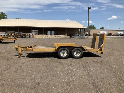 1993 Assembled 15’ Tandem Axle Equipment Trailer