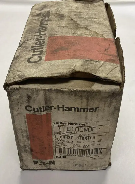 New | in-Stock CUTLER-HAMMER B10CN0F Starters | Surplus Asset Holdings #1227660