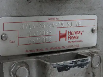 Hannay Reels Retractable Industrial Air Hose Reel 1/2" Lot Of 2
