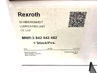 USED BOSCH REXROTH AUTOMATIC LUBRICATION UNIT LU 2