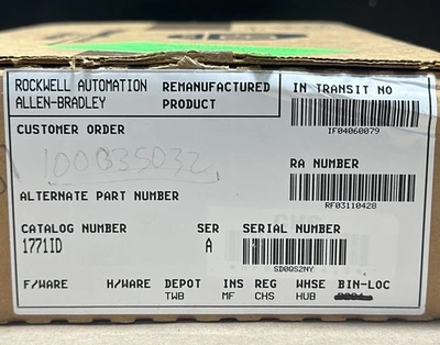 USED Allen-Bradley 1771-ID (120V)