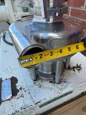 USED TRI-CLOVER TRI-BLENDER F3218MD-B40 STAINLESS STEEL MIXER 480V W/ 10 HP MOTOR
