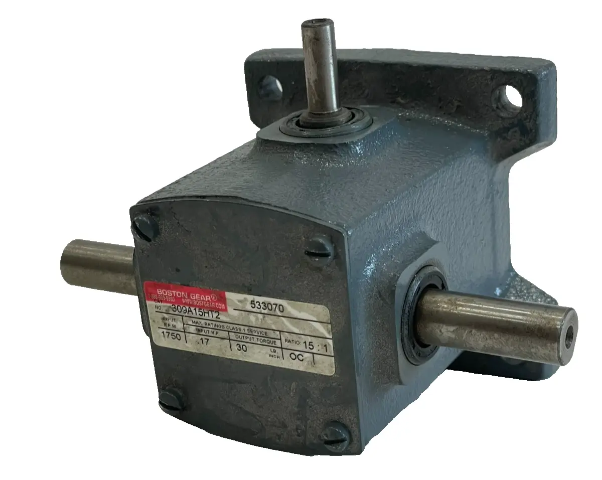 NEW BOSTON GEAR 309A15HT2 GEARBOX RATIO 15:1