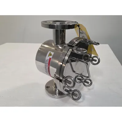 NEW 1-1/2" Stainless Steel Liquid Line Magnet Trap Ferrous Separator