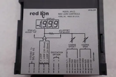 Red Lion APLCL401 Current Loop Indicator New Stock 2974