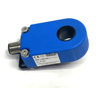Used Weber Inductive Ring Sensor 15mm Hole Dia. 10-35VDC 200mA PNP Sensors Michigan US | Maverick Industrial Sales #1410862