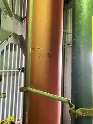 416 sq ft taylor tank stainless steel shell & tube heat exchanger