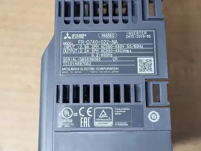 NEW 2019 MITSUBISHI ELECTRIC FR-D740-022-NA