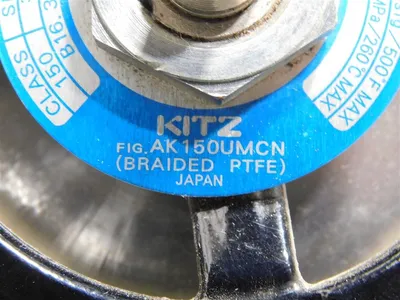 Kitz AK150UMCN 3/4" Gate Valve Female NPT 150 WOG 1.03MPa Max. New