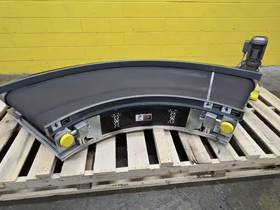 Used 2014 TRANSNORM BELTED CURVE CONVEYOR Belt Conveyors Wisconsin US | Packer City Sales #1328482