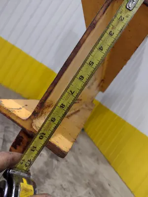 9,000 LBS X 8' LETELLIER CRANE SPREADER BAR LIFTING BEAM: STOCK #22641