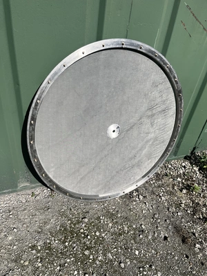 1200 MM Dia Screen Frame Ring With Stainless Steel Mesh Bonded To The Ring