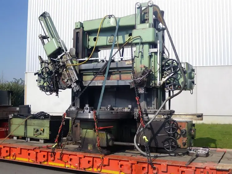 Used TOS SK16 Ø 1700 X H 1250 MM Vertical Boring Mills (incld VTL) BE | Apt International N.V #361779