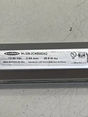 Used BANNER BANNER WLS28-2CW850DXQ Sensors | ND Industrial Surplus #1214272