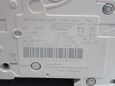 NEW ALLEN BRADLEY 1489M3D200