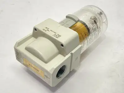 AFM40-04-A | SMC  Pneumatic Air Mist Separator Filter - Used