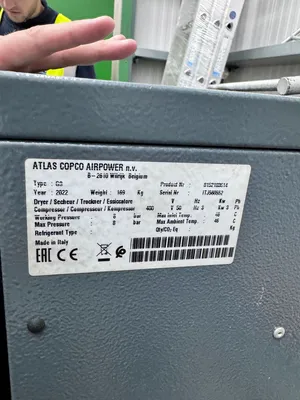Used 2022 ATLAS COPCO G3 Air Compressors (Misc) GB | Perry Equipment #1540306