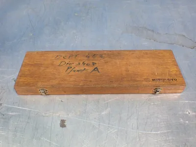 Used MITUTOYO 160124 Vernier Calipers Ohio US | HGR 24 #1249435