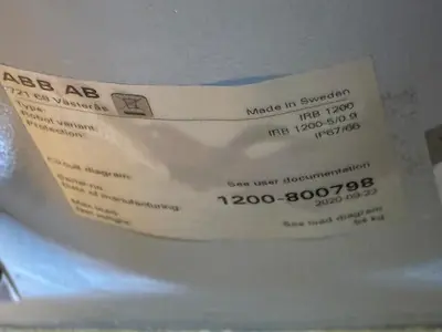 Used 2020 ABB ABB IRB/1200 Robots Michigan US | RAB Industries, Inc. #326785