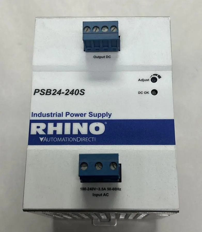 Used AUTOMATION DIRECT RHINO PSB24-240S Miscellaneous Equipment (Electrical & Power) | Surplus Asset Holdings #1191147