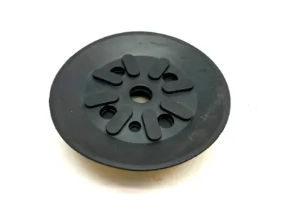 F75.20.07ND | Piab  Flat Vacuum Suction Cup Black G3/8" w/ Mesh Filter - Used
