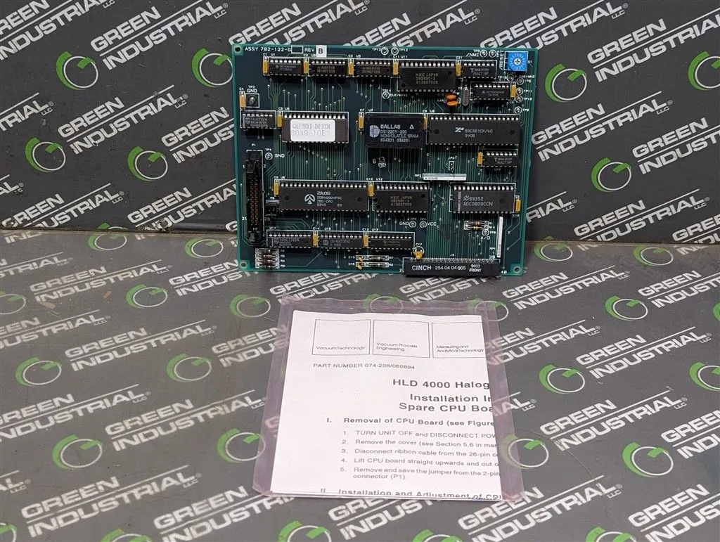 Leybold Inficon 702-122-G HLD 4000 CPU Board New