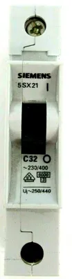 NEW LOT OF 8 SIEMENS 5SX21 CIRCUIT BREAKERS