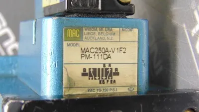 Mac MAC250A-V1F2 PM-111DA Solenoid Valve w/ PME-111DAAG 120V 60Hz Coil Used