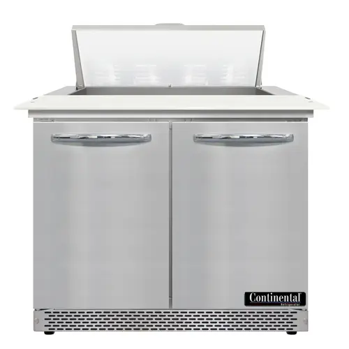 Continental D36N8C-FB 36" Designer Line Sandwich/salad Prep Table W/ Refrigerated Base, 115v