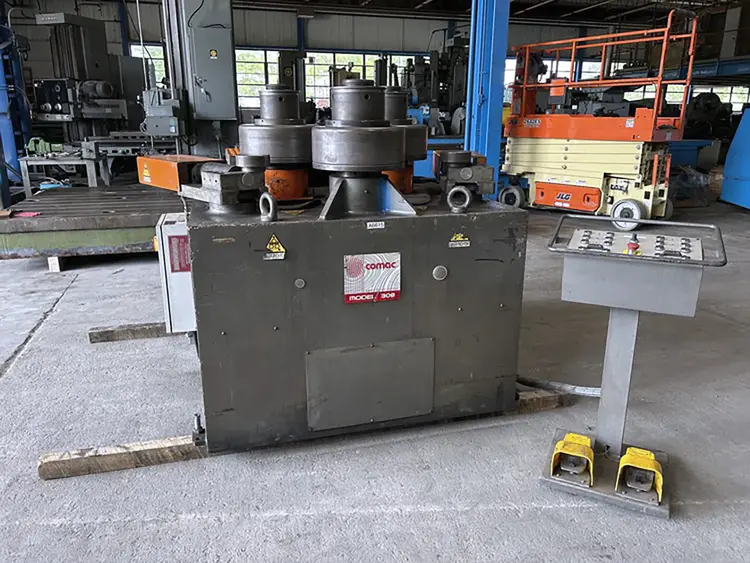 Used 2011 Comac 308HV4 Angle Bending Rolls Illinois US | Machine Tool Bids #1336422