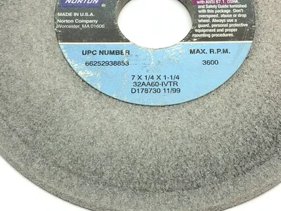 USED NORTON GRINDING WHEELS