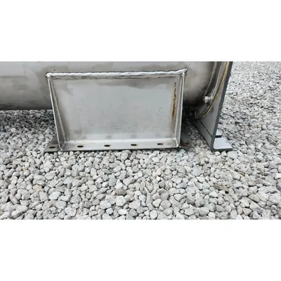Used 14" Dia. X 48' L Stainless Steel Industrial Screw Auger Conveyor