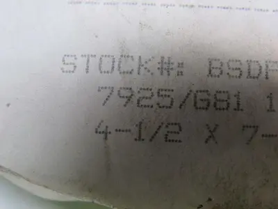 Durlon 7925/G81 4" X 1/16" 300# Flat Ring Gasket Lot Of 15