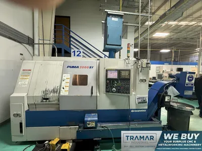 Used 2005 DOOSAN DAEWOO PUMA 2000SY CNC Lathes Michigan US | Tramar Industries #868345