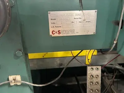 USED CRATHERN & SMITH THERMOPLASTIC QUAD STAYER QA-100